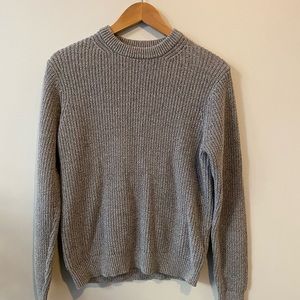 Men’s Uniqlo ribbed crewneck sweater
